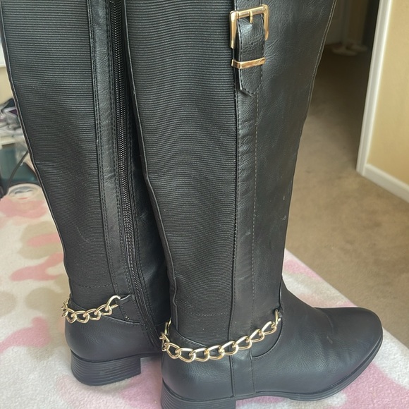 Black Riding Boots - Picture 2 of 4